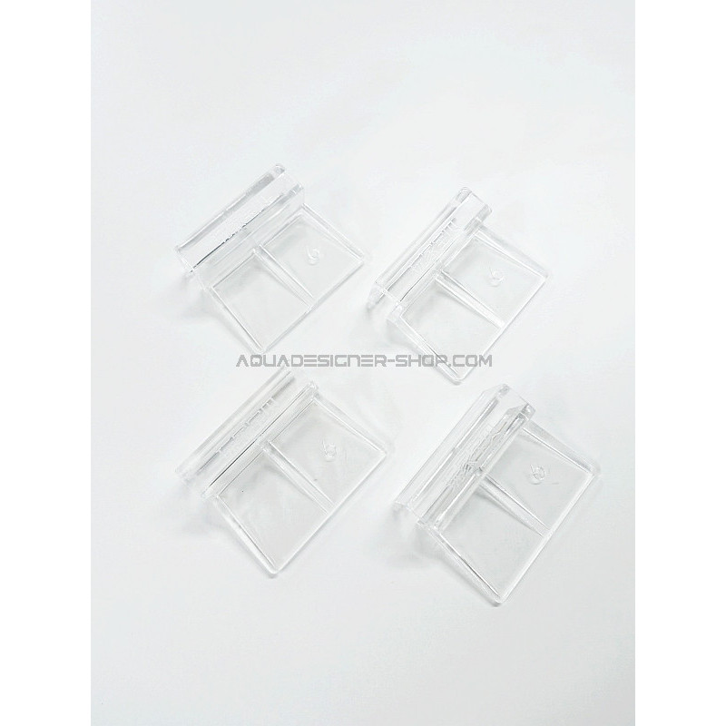 Lot De 5 Supports D'étiquettes Clip Rotatifs - Base Ronde Plastique Transparent - Pour étiquettes De Prix, Cartes, Photos, Présentoirs De Table