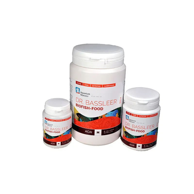 Dr BASSLEER BIOFISH FOOD ACAI M 600gr