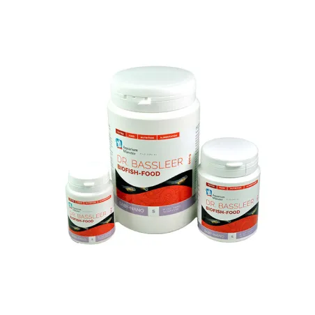 Dr. Bassleer Biofish Food Baby + Nano S, 60g - Nourriture optimale pour alevins