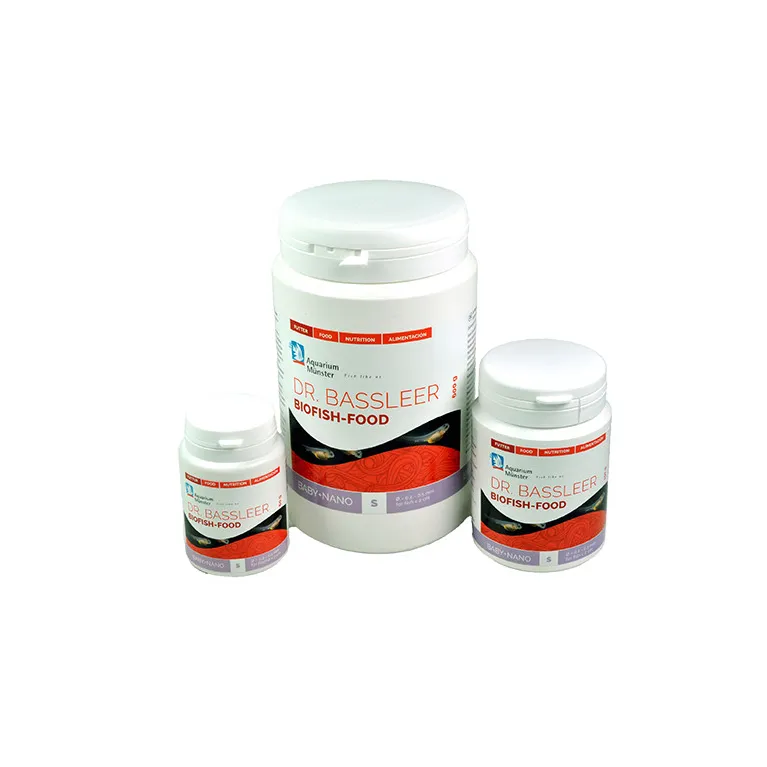 Dr. Bassleer Biofish Food Baby + Nano S, 60g - Nourriture optimale pour alevins