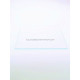 Couvercle en verre optiwhite 57.5x25.5 cm - vitre de couverture