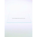 Couvercle en verre optiwhite 36x37 cm - vitre de couverture