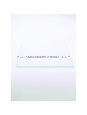 Couvercle en verre optiwhite 57.5x25.5 cm - vitre de couverture