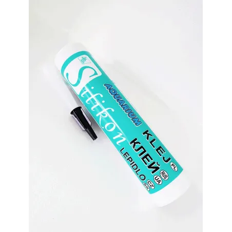 Silicone Noir pour Aquarium en Cartouche 310 ml – Étanchéité & Réparation Discrète pour Aquariums