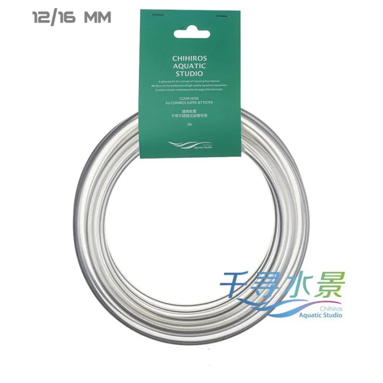 Tuyau Transparent 12/16, 3m Chihiros