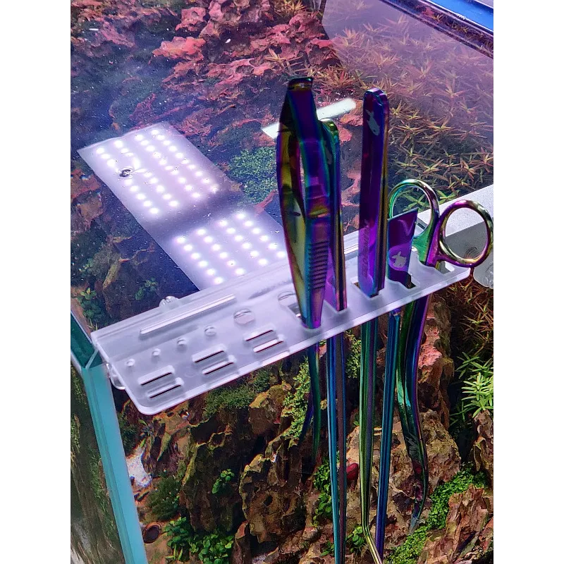 Support plexi pour outils d'aquascaping