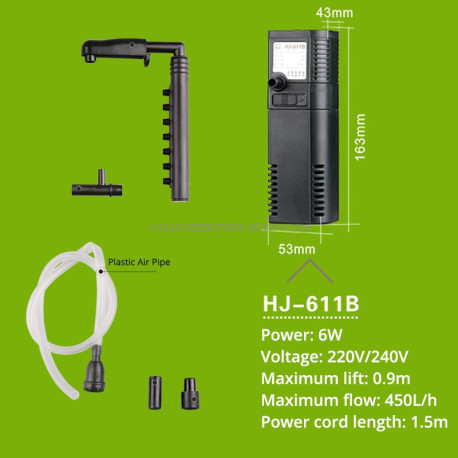 HJ-611B Filtre Interne Sunsun