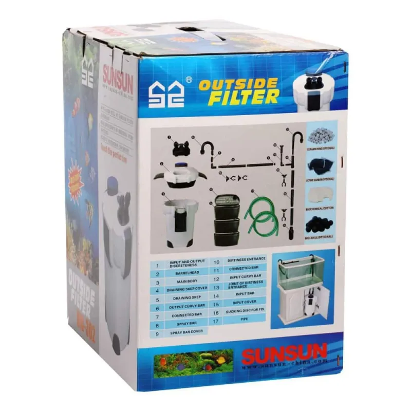 Filtre Externe Sunsun HW-302 1000l/h