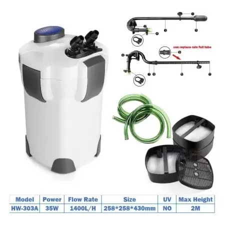Filtre Externe Sunsun HW-303A 1400l/h