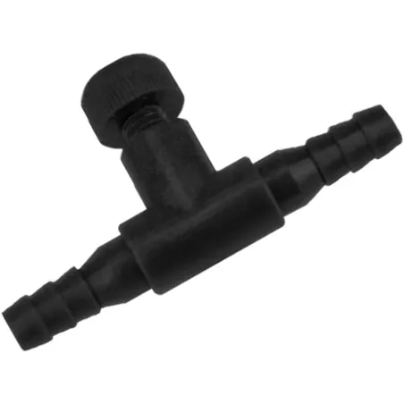 Robinet 6mm en T noir