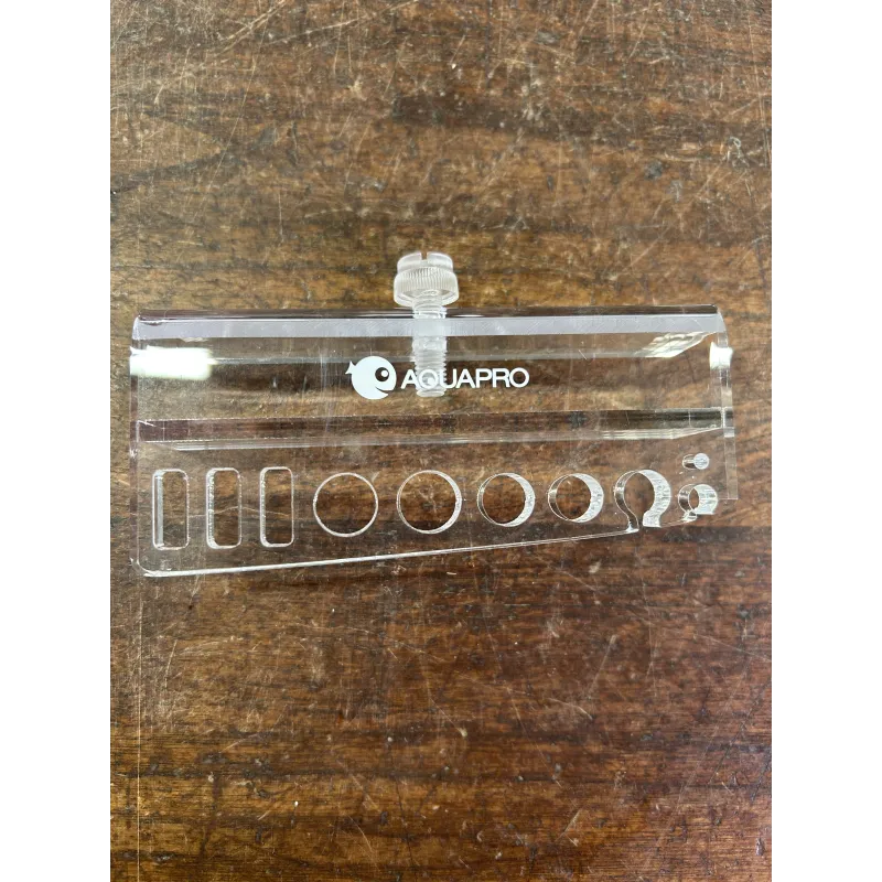 Support plexi pour outils d'aquascaping
