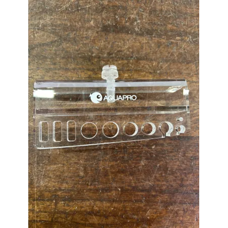 Support plexi pour outils d'aquascaping