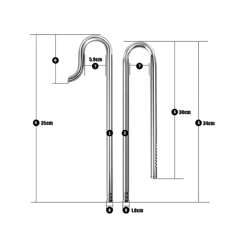 Lily pipe inox 16/22 (in et out)