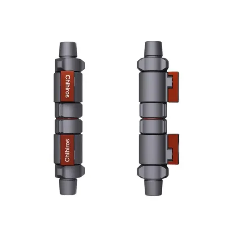 CHIHIROS - Double tap 17mm (16/22) robinet double