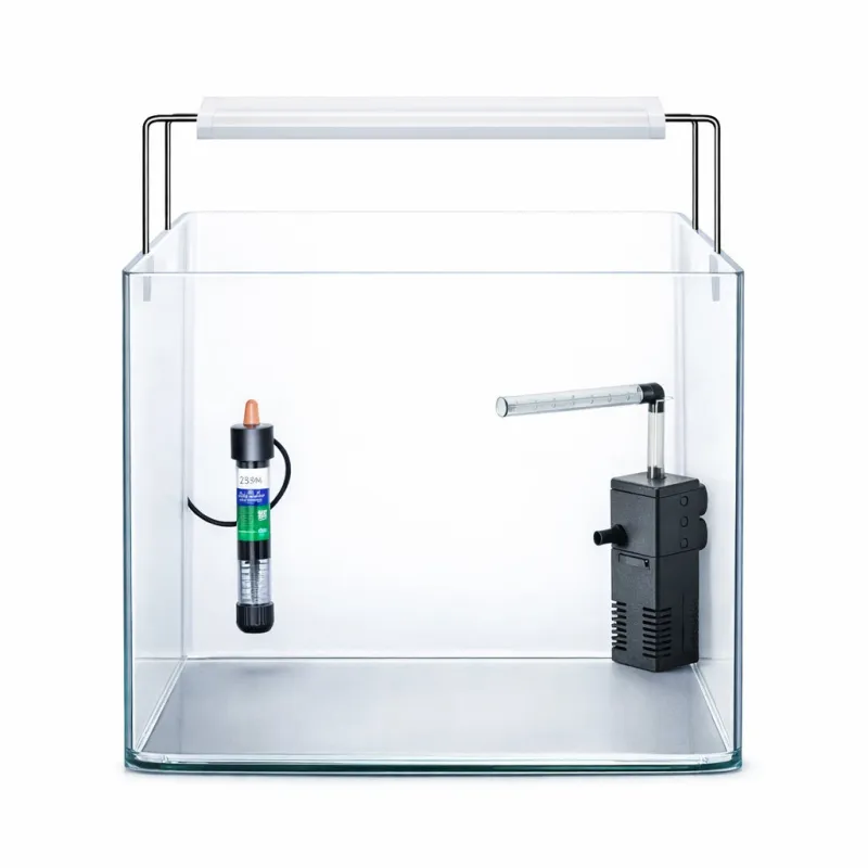  Nano set 27L 30x30x30 optiwhite bord arrondi ouvert