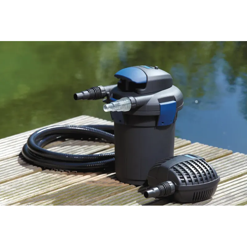 Filtre de bassin Oase BioPress Set 6000 – Kit complet avec pompe et UV