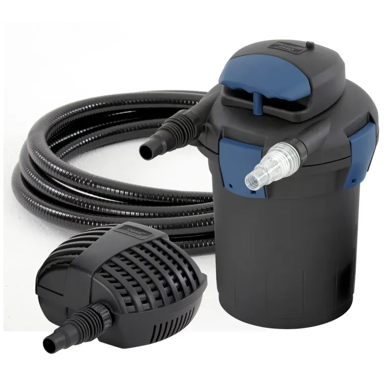 Filtre de bassin Oase BioPress Set 6000 – Kit complet avec pompe et UV