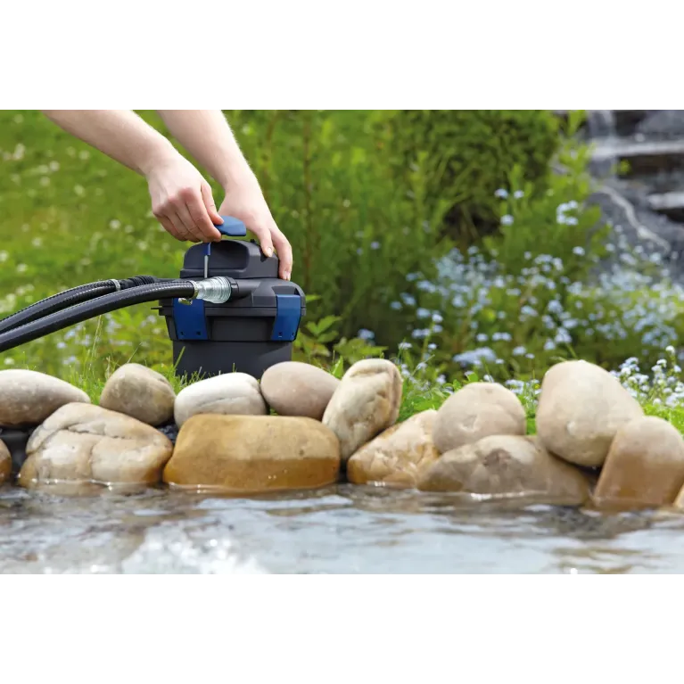 Filtre de bassin Oase BioPress Set 4000 – Kit complet avec pompe et UV