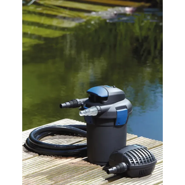 Filtre de bassin Oase BioPress Set 4000 – Kit complet avec pompe et UV