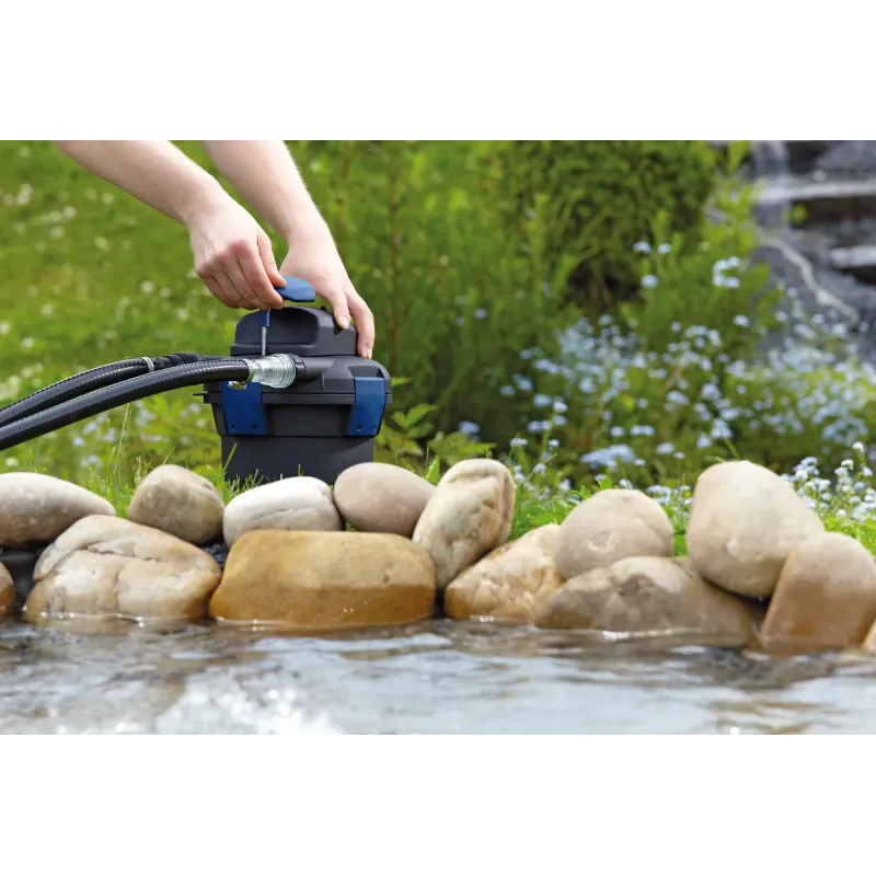 Filtre de bassin Oase BioPress Set 10000 – Kit complet avec pompe et UV