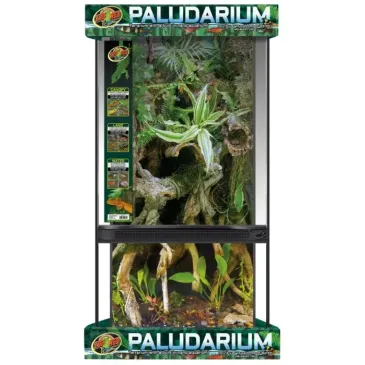 Paludarium Zoomed 46x46x91 cm – 40 L – Grand terrarium tropical polyvalent