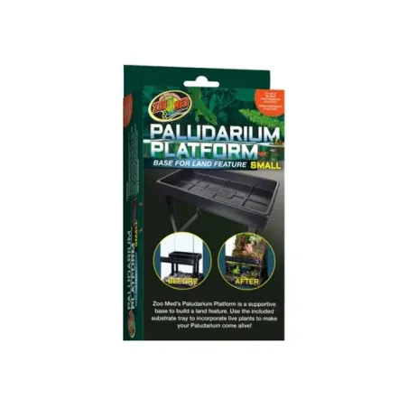 Plateforme pour paludarium Small Zoo Med – Support surélevé pour zone terrestre