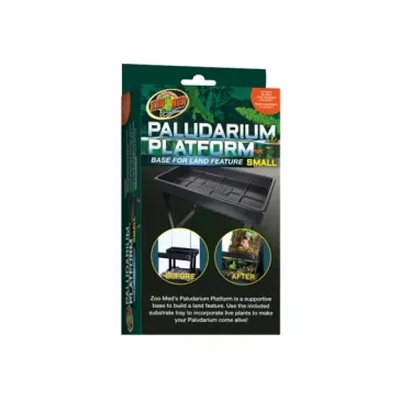 Plateforme pour paludarium Small Zoo Med – Support surélevé pour zone terrestre