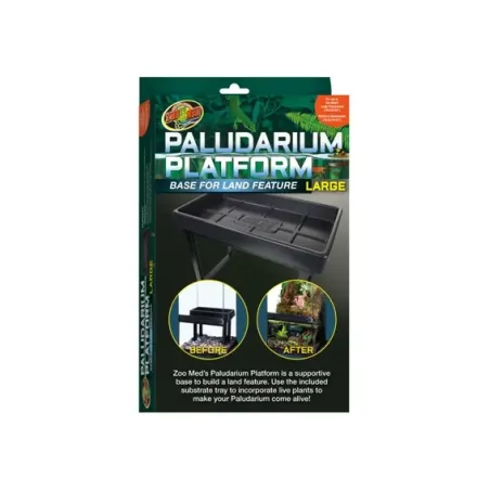Plateforme pour paludarium Large Zoo Med – Zone terrestre surélevée sur pieds