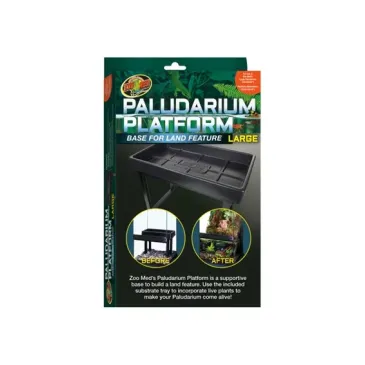 Plateforme pour paludarium Large Zoo Med – Zone terrestre surélevée sur pieds