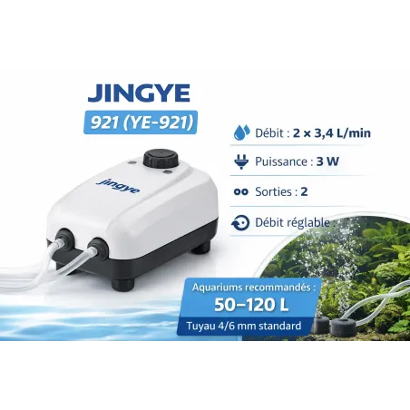 💨 Pompe à air Jingye 921 (YE-921)