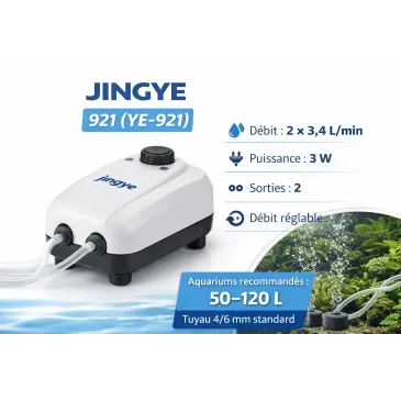 💨 Pompe à air Jingye 921 (YE-921)