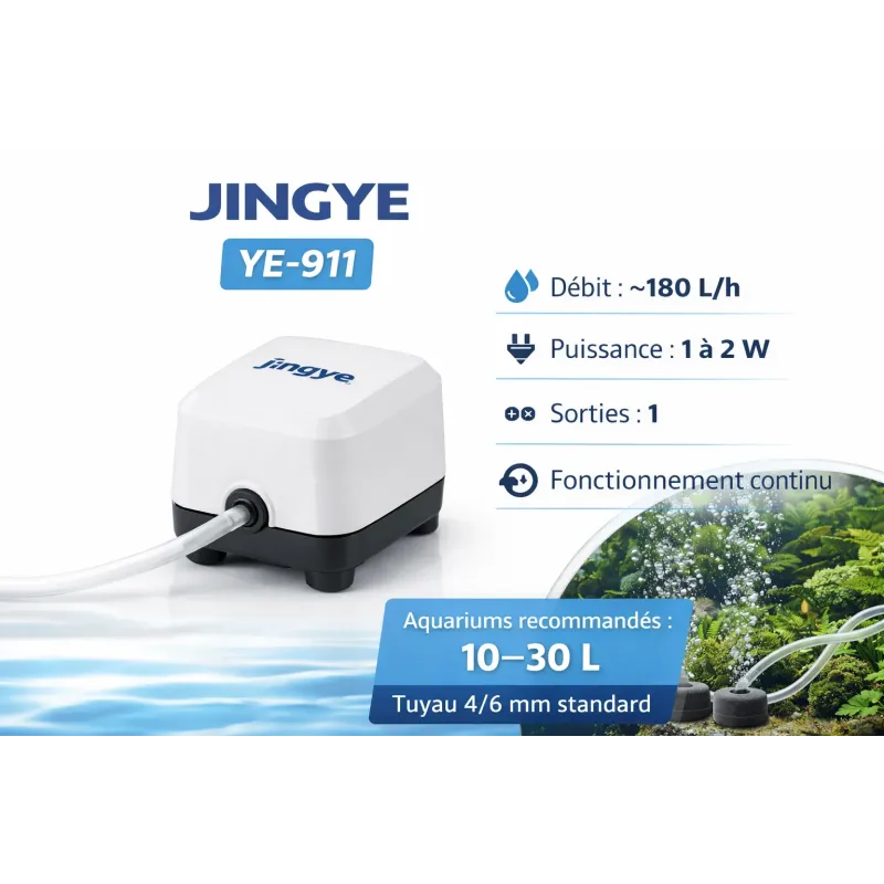 💨 Pompe à air Jingye YE-911