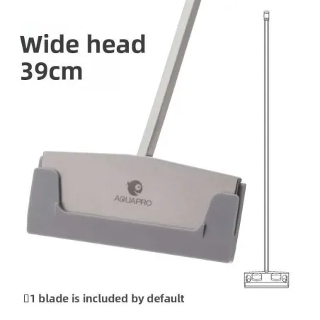 Alga Scraper Pro 40 cm Wide Head – Raclette Aquarium Inox Anti-Algues