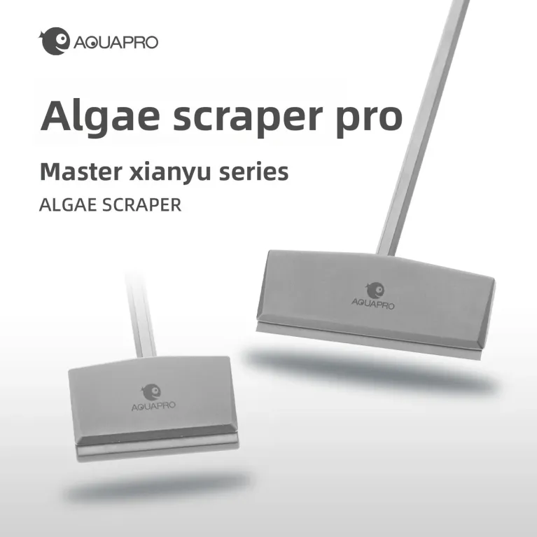 Alga Scraper Pro 40 cm Wide Head – Raclette Aquarium Inox Anti-Algues