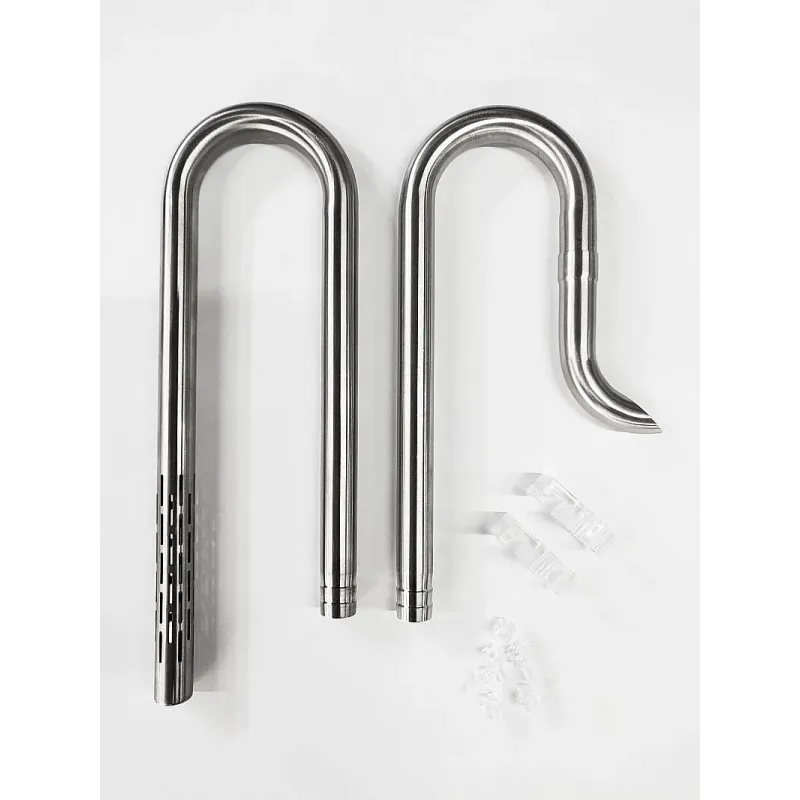 Pipes Inox Aquarium 16/22 – Inflow Outflow avec Rejet Orientable
