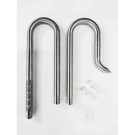Pipes Inox Aquarium 16/22 – Inflow Outflow avec Rejet Orientable