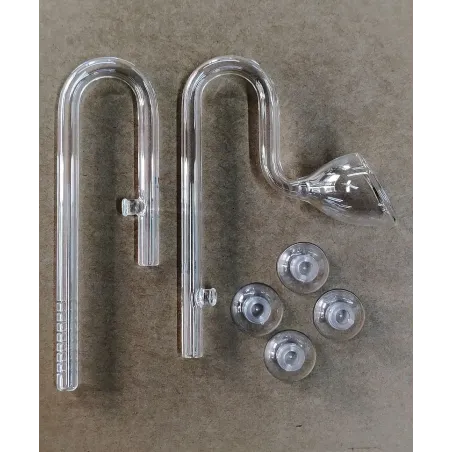 Set Lily Pipe 9 / 12mm – Aspiration & Rejet pour aquarium