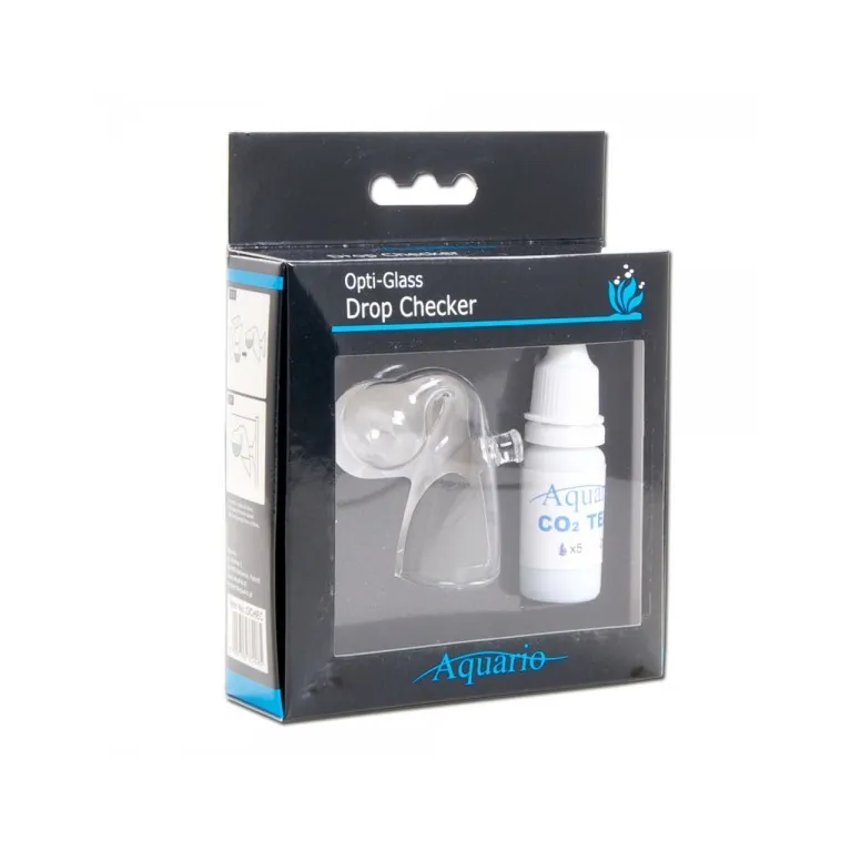 Drop Checker en verre avec réactif