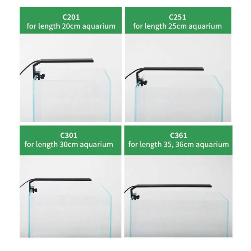 Rampe led Chihiros A301, 30cm : éclairage led aquarium design