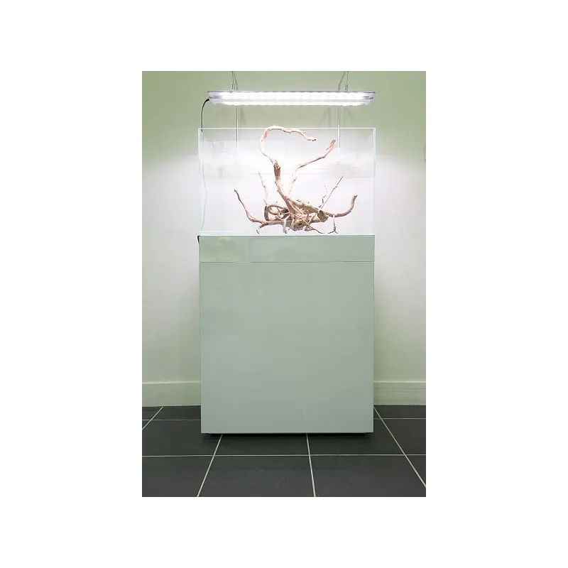 Meuble aquarium design gris metalik aquadesigner boutique aquarium