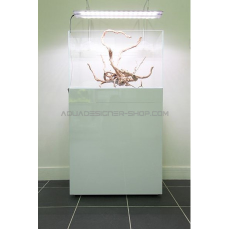 Meuble aquarium 60x30x80 ADS STAND WHITE GLOSSY 