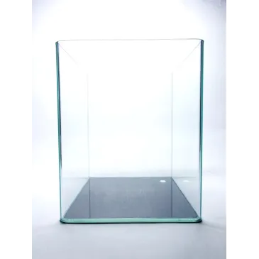 Aquarium 25x25x30 bords arrondis  19L (cuve nue)