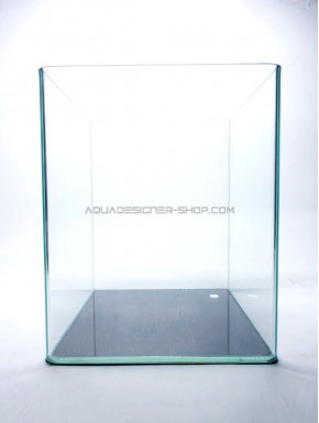 Aquarium 20x20x25 bords arrondis 10L (cuve nue)