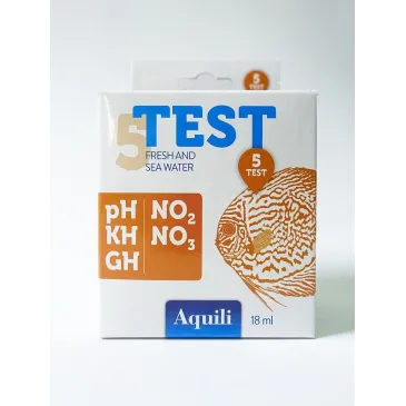 Set de 5 tests d'eau Aquili