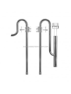 Lily pipe inox avec skimmer 16/22 (in et out)
