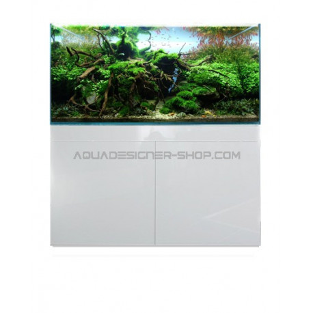 Meuble aquarium 120x50x80 ADS STAND WHITE GLOSSY 