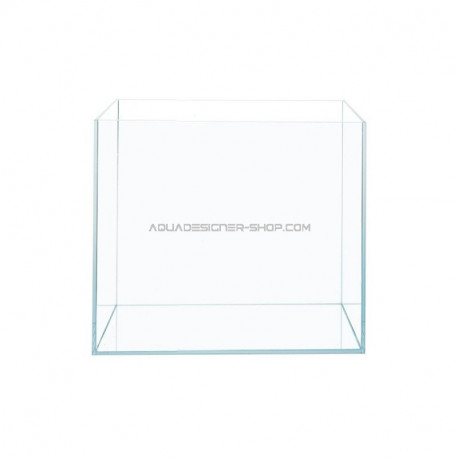 Aquarium verre extra clair "optiwhite" 40x40x40cm