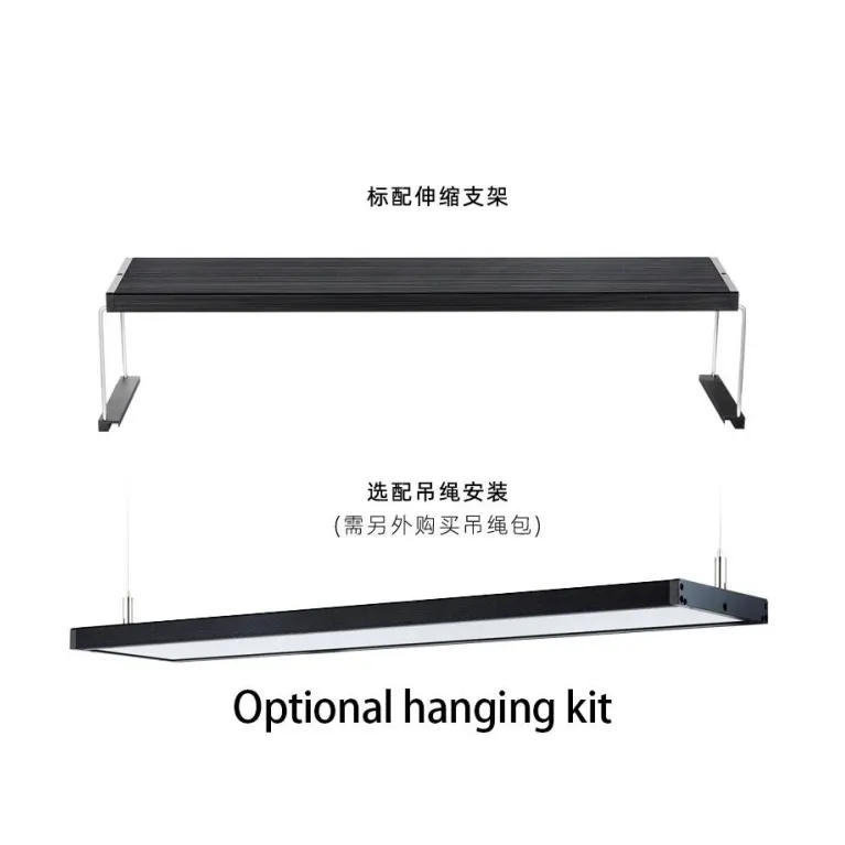 Rampe led Chihiros WRGB II 120-140cm éclairage aquarium aquascaping