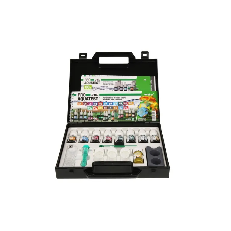 JBL Test Combi Set Plus NH₄ Coffret de tests comprenant les 5 princip
