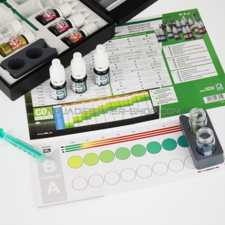 JBL Test Combi Set Plus NH₄ Coffret de tests comprenant les 5 princip